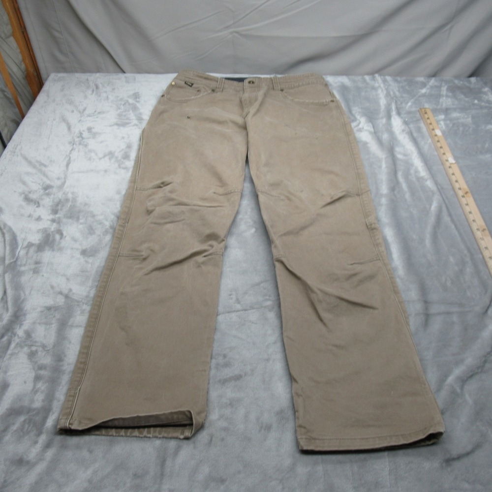 KUHL Rydr Pants Mens 34x31 Gray Rugged Vintage Patina Dye Work‎ Utility Outdoor